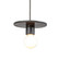 Radiance One Light Pendant in Greco Travertine (102|CER6320TRAGNCKLBEIGTWST)