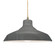 Radiance One Light Pendant in Gloss Grey (102|CER6265GRYABRSBEIGTWST)