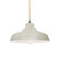 Radiance One Light Pendant in White Crackle (102|CER6260CRKNCKLBEIGTWST)