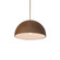 Radiance One Light Pendant in Vanilla (Gloss) (102|CER6250VANMBLKBEIGTWST)