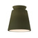 Radiance One Light Outdoor Flush Mount in Matte Green (102|CER6170WMGRN)