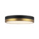 Adelaide LED Flush Mount in Aged Gold/Matte Black (452|FM554211AGMB5CCT)