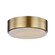 Blanco LED Flush Mount in Vintage Brass/Alabaster (452|FM325108VBAR5CCT)
