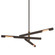 Hendrix Three Light Chandelier in Bronze (67|F6885BRZPBR)