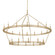 Sutton 28 Light Chandelier in Champagne Leaf (67|F6245CPL)