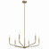 Madden Six Light Chandelier in Champagne Bronze (12|52718CPZ)