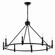 Carrick Eight Light Chandelier in Black (12|52706BK)