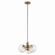 Silvarious Three Light Chandelier in Champagne Bronze (12|52700CPZ)