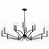 Malene 14 Light Chandelier in Black (12|52698BK)