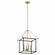 Eisley Four Light Foyer Pendant in Champagne Bronze (12|52626CPZ)