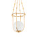 Verbank One Light Lantern in Vintage Gold Leaf (70|1614VGL)