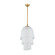 Hela One Light Pendant in Vintage Brass (68|47013VB)