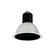 Rec LED Sapphire 2 - 8'' Open Reflector in Black / White (167|NC2831L1540SBWSFEMI)