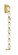 Collier LED Wall Sconce in Hand Rubbed Antique Brass (182|SLWS54727ALBHAB)