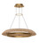 Noa LED Chandelier in Hand Rubbed Antique Brass (182|SLCH55927NTHAB)