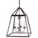 Foyer Four Light Hanging Lantern in Dark Brass (196|9732DBLT904CLR)