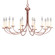 Chandelier 12 Light Chandelier in Antique Copper (196|952ACLT12)