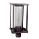 Austin One Light Post Mount in Dark Brass (196|83733DBMEDCLR)