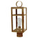 Newport One Light Post Mount in Antique Brass (196|63933ABMEDSMG)