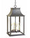 Rockland Four Light Hanging Lantern in Dark Brass (196|11332DBLT4CLR)