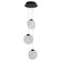 Axiom LED Pendant in Black (440|3605015)