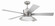 Topper 52'' Ceiling Fan in Brushed Polished Nickel (46|TOP52BNK5)