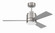 McCoy 42 3 Blade 42'' Ceiling Fan in Brushed Polished Nickel (46|MCY42BNK3)