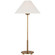 Hackney LED Buffet Lamp in Hand-Rubbed Antique Brass (268|SP3021HABLCL)