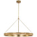 Menil LED Chandelier in Soft Brass (268|MF5178SB)