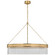 Menil LED Chandelier in Soft Brass (268|MF5175SBCG)