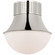 Precision LED Flush Mount in Polished Nickel (268|KW4058PNWG)