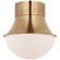 Precision LED Flush Mount in Antique Burnished Brass (268|KW4058ABWG)