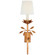 Clementine LED Wall Sconce in Antique Gold Leaf (268|JN2160AGLL)
