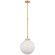 Parkington LED Pendant in Antique-Burnished Brass (268|CHC5542ABWG)