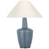 Paros LED Table Lamp in Polar Blue Crackle (268|BBL3640PBCL2)
