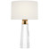 Olsen LED Accent Lamp in Crystal and Hand-Rubbed Antique Brass (268|ARN3028CGHABLCL)