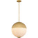 Quoizel Pendant Two Light Pendant in Brushed Gold (10|QP6211BRG)
