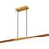 Colter LED Linear Chandelier in Brushed Gold (10|PCCOT148BRG)