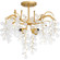 Maple Four Light Semi Flush Mount in Gold Leaf (10|MAP1720GFL)