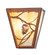 Whispering Pines Three Light Wall Sconce in Vintage Copper (57|272495)