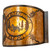Personalized One Light Wall Sconce in Dark Burinished Antique Copper (57|271583)