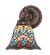 Tiffany Peacock Feather One Light Wall Sconce in Mahogany Bronze (57|270799)