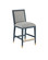Santos Counter Stool in Vintage Navy/Satin Brass (142|70000902)