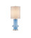 Aquaviva Collection One Light Table Lamp in Blue/Clear/Polished Nickel (142|60000935)