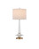 Anton One Light Table Lamp in Clear/Antique Brass (142|60000927)