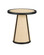Deanna Accent Table in Ivory/Black/Clear (142|30000303)