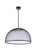 Sculptural Statement Pendants LED Pendant in Flat Black (46|P1005FBLED)