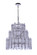 Reveal 13 Light Chandelier in Chrome (46|59213CH)