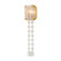 Alibi One Light Wall Sconce in Gold Leaf (68|23011GL)