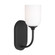 Emile One Light Vanity in Midnight Black (1|GLV1021EN3MBK)